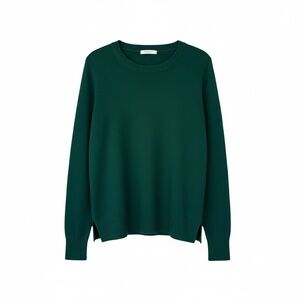 J. Crew 100% Cashmere Crew Loose Fit Sweater - Women’s Size XL - Green
